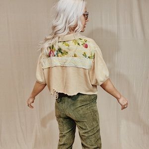 Handmade | Patchwork Crop Top